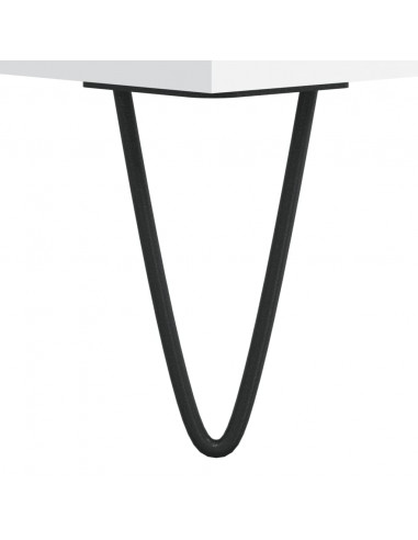 Mobile Porta TV Bianco 150x30x50 cm in Legno Multistrato