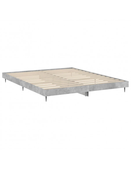 Giroletto Grigio Cemento 160x200 cm in Legno Multistrato