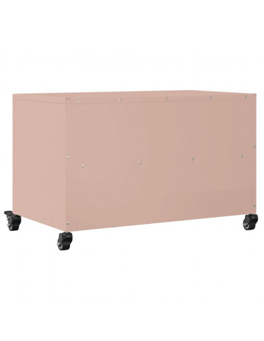 Mobile TV Rosa 68x39x43,5cm in Acciaio Laminato a Freddo