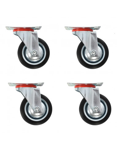 Rotelle Girevoli 4 pz 75 mm