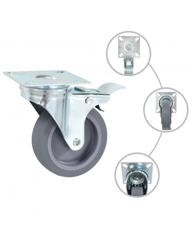 Ruote Girevoli 32 pz 75 mm