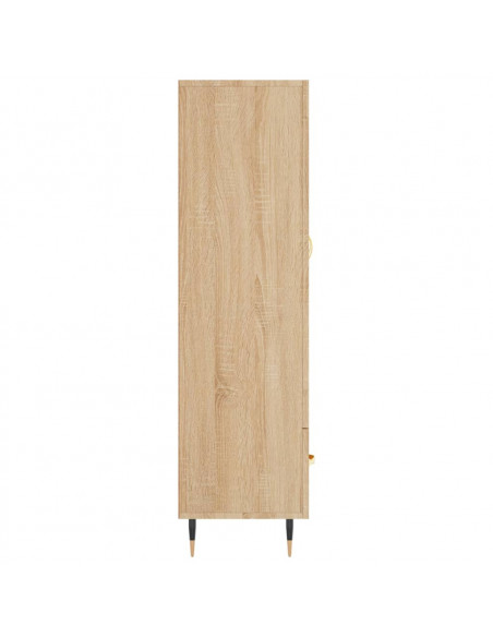 Credenza Rovere Sonoma 69,5x31x115 cm in Legno Multistrato