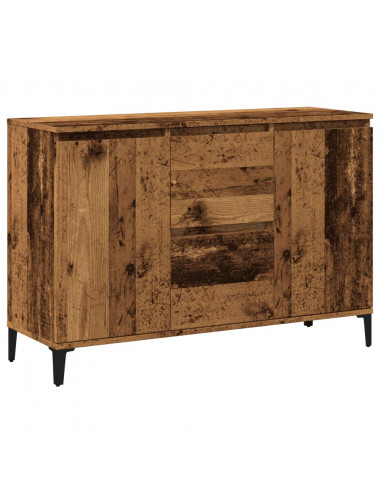Credenza Legno Antico 102x35x70 cm in Legno Multistrato
