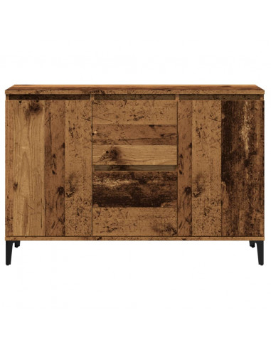 Credenza Legno Antico 102x35x70 cm in Legno Multistrato