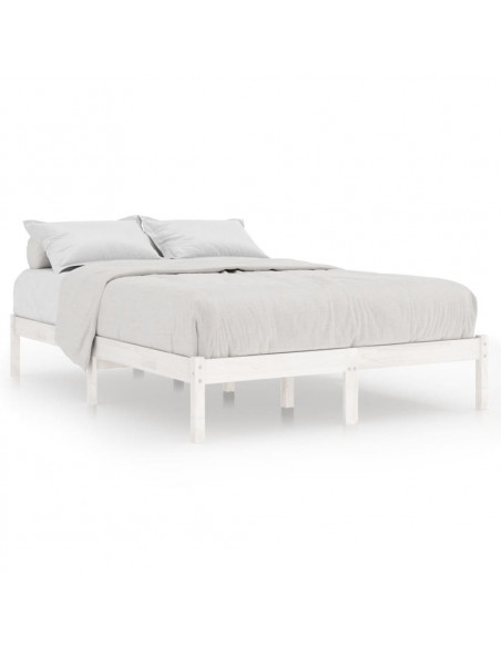 Giroletto Bianco in Legno Massello di Pino 200x200 cm