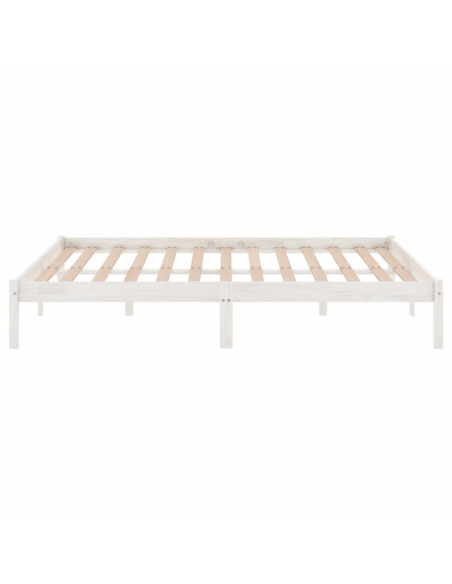 Giroletto Bianco in Legno Massello di Pino 200x200 cm