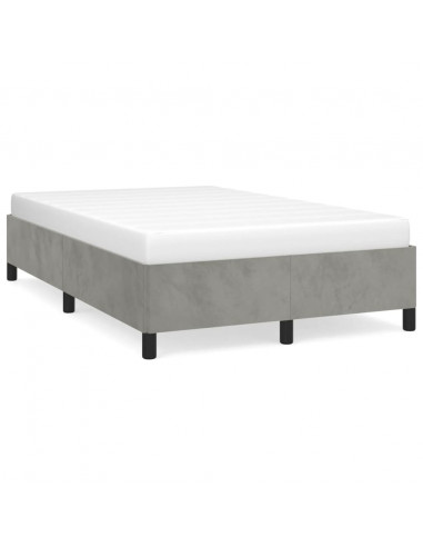 Giroletto Grigio Chiaro 120x190 cm Velluto