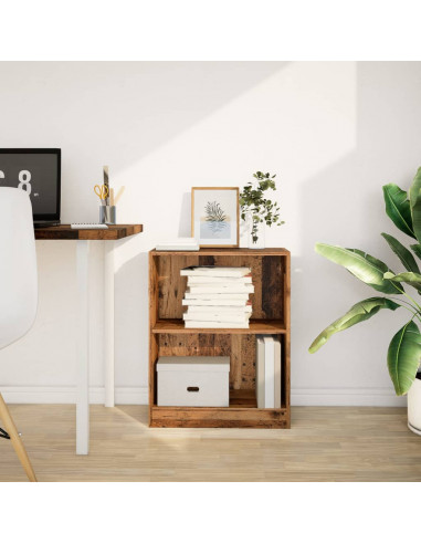 Libreria Legno Antico 60x24x76 cm in Truciolato