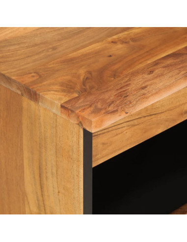 Credenza 60x33x75 cm in Legno Massello di Acacia