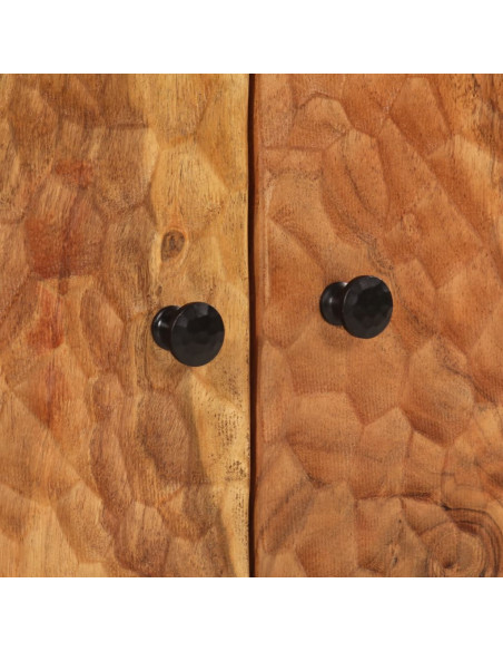 Credenza 60x33x75 cm in Legno Massello di Acacia