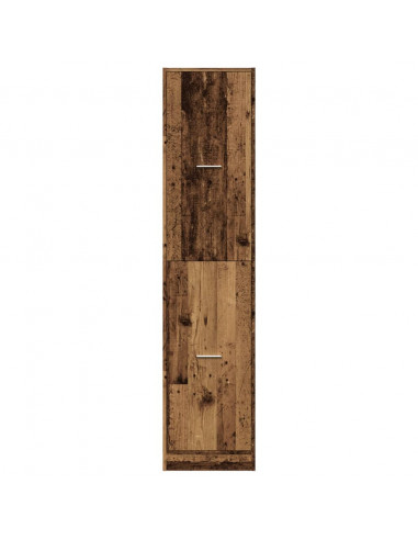 Armadietto da Farmacia Legno Vecchio 40x41x174,5 cm Truciolato