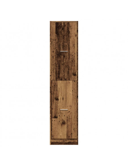 Armadietto da Farmacia Legno Vecchio 40x41x174,5 cm Truciolato