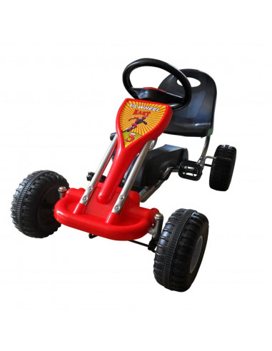 Go Kart a Pedali Rosso