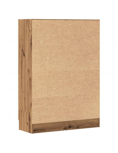 Libreria Rovere Artigianale 82,5x30,5x115 cm in Truciolato