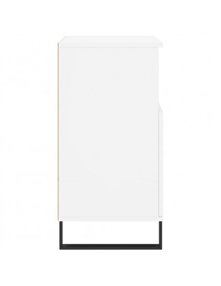 Credenza Bianca 60x35x70 cm in Legno Multistrato