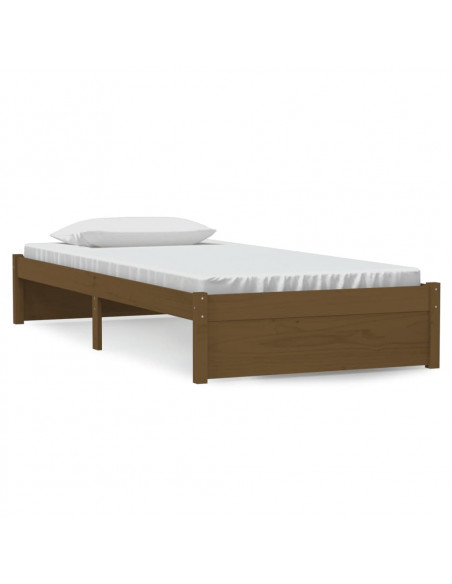 Giroletto Miele in Legno Massello 90x190 cm Single