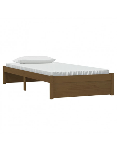 Giroletto Miele in Legno Massello 90x190 cm Single