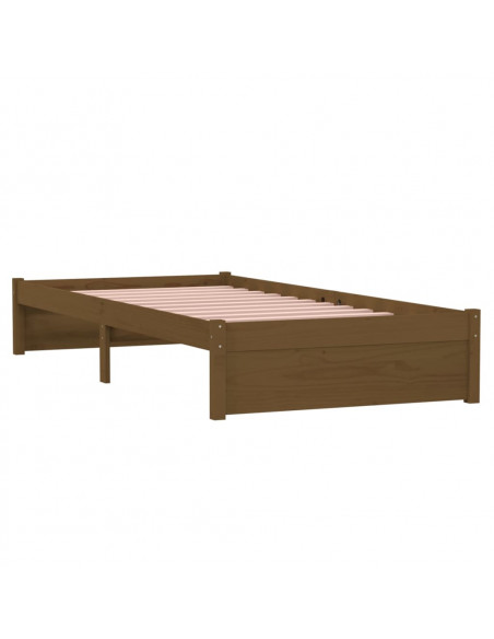 Giroletto Miele in Legno Massello 90x190 cm Single