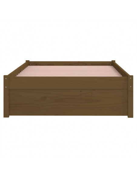 Giroletto Miele in Legno Massello 90x190 cm Single