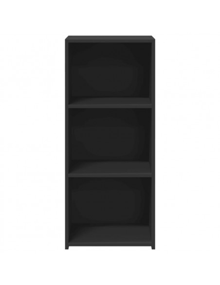 Credenza Nera 40x41x93 cm in Legno Multistrato
