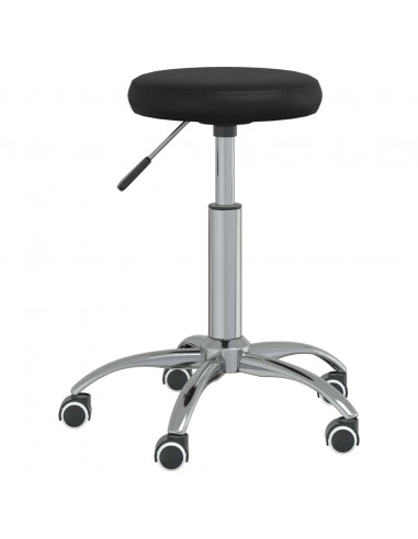 Sgabello da Massaggio in Similpelle Nero