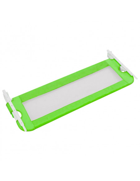 Sponde Letto di Sicurezza Bambini Verde 120x42cm Poliestere