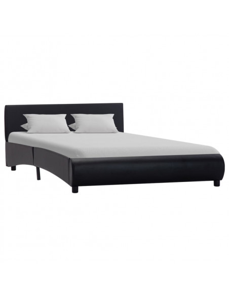 Giroletto Nero in Similpelle 140x200 cm