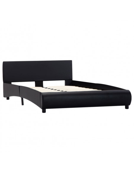 Giroletto Nero in Similpelle 140x200 cm