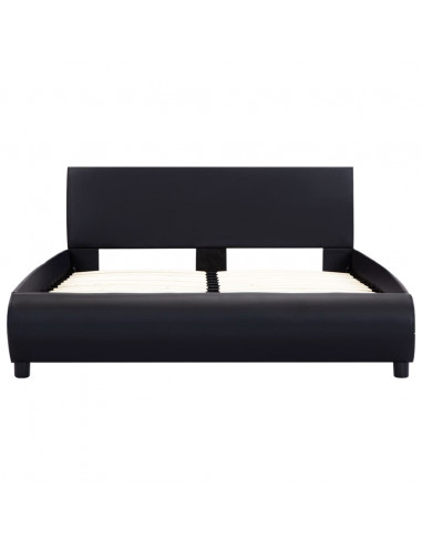 Giroletto Nero in Similpelle 140x200 cm