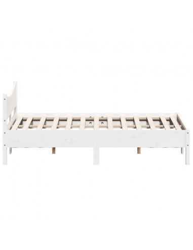 Giroletto Bianco 120x200 cm in Legno Massello di Pino