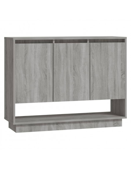 Credenza Grigio Sonoma 97x31x75 cm in Truciolato