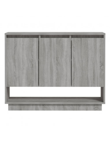 Credenza Grigio Sonoma 97x31x75 cm in Truciolato
