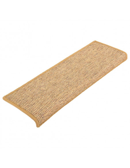 Tappetini Autoadesivi per Scale 15 pz Arancioni 65x21x4 cm
