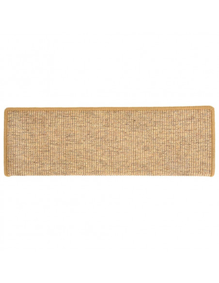 Tappetini Autoadesivi per Scale 15 pz Arancioni 65x21x4 cm
