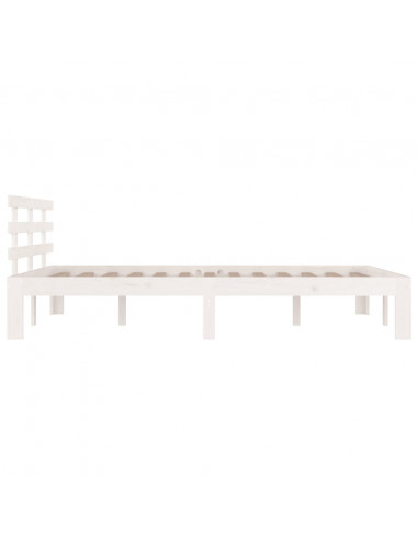 Giroletto Bianco in Legno Massello 120x200 cm