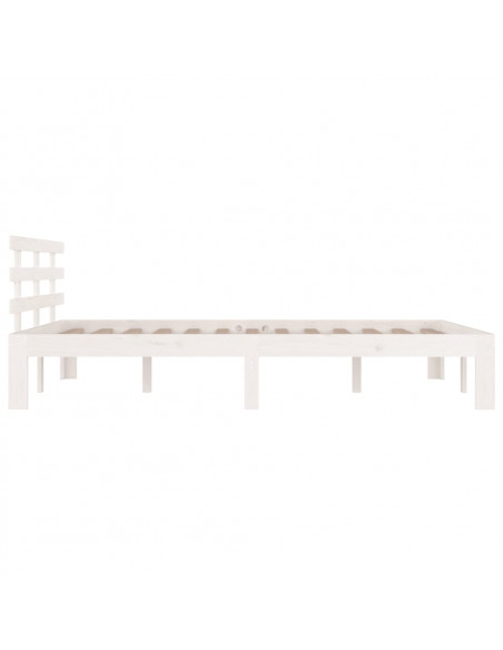 Giroletto Bianco in Legno Massello 120x200 cm