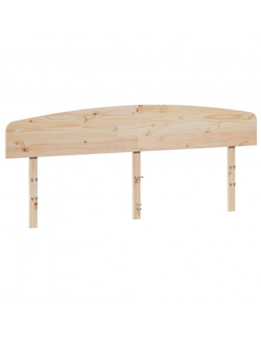 Testiera 200 cm in Legno Massello di Pino