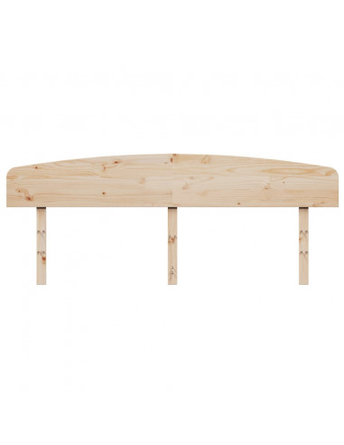 Testiera 200 cm in Legno Massello di Pino