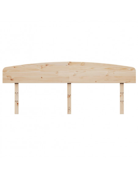 Testiera 200 cm in Legno Massello di Pino