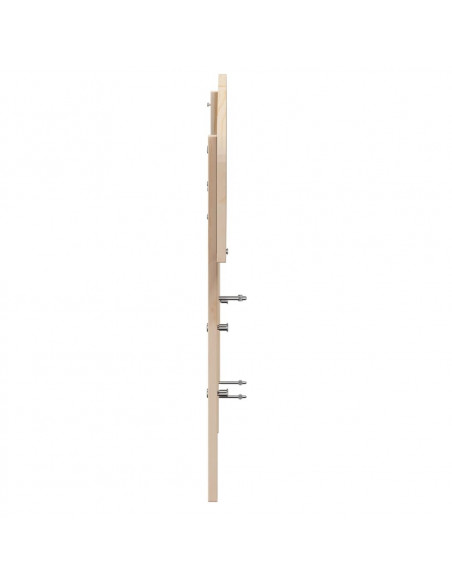Testiera 200 cm in Legno Massello di Pino