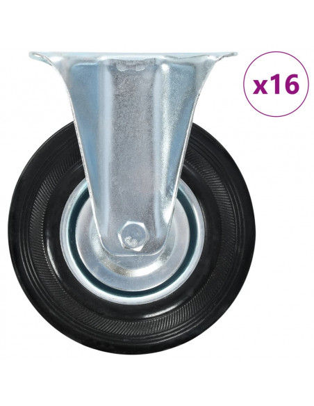Rotelle Fisse 16 pz 125 mm