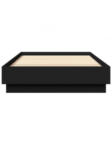 Giroletto Nero 90x200 cm in Legno Multistrato