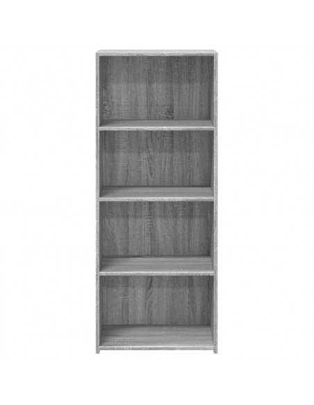 Credenza Grigio Sonoma 50x41x124 cm in Legno Multistrato