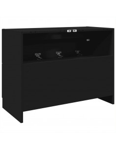 Mobile Lavabo Nero 78x37x59 cm in Truciolare 2