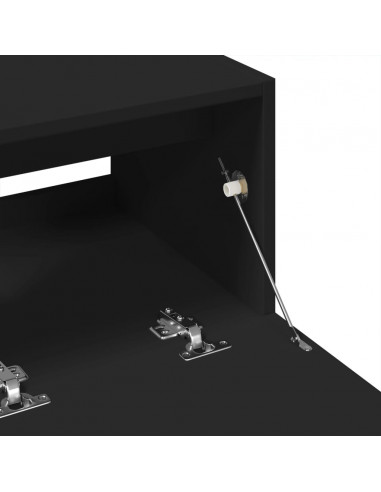 Mobile Lavabo Nero 78x37x59 cm in Truciolare