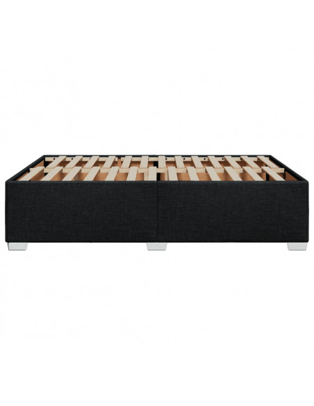 Giroletto Nero 140x190 cm in Tessuto