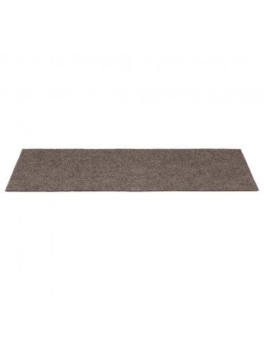 Tappeti Adesivi Rettangolari per Scale 15 pz 60x25 cm Crema