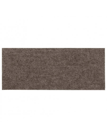 Tappeti Adesivi Rettangolari per Scale 15 pz 60x25 cm Crema