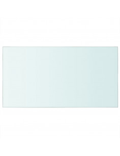 Mensola in Vetro Trasparente 40x25 cm 2