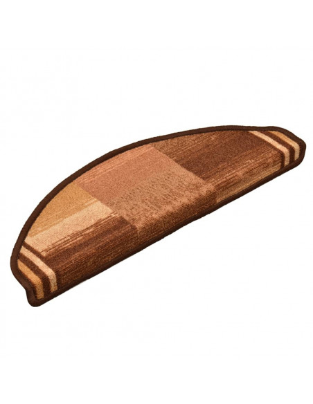 Tappetini per Scale Autoadesivi 10pz 65x21x4 cm Marroni